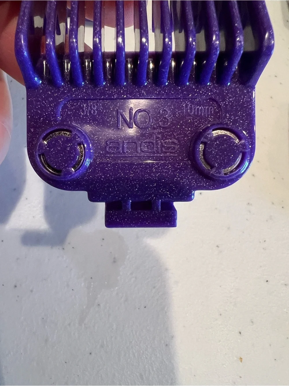 Andis Professional Master Clipper Guards - Dual Magnet Comb Set of 5
